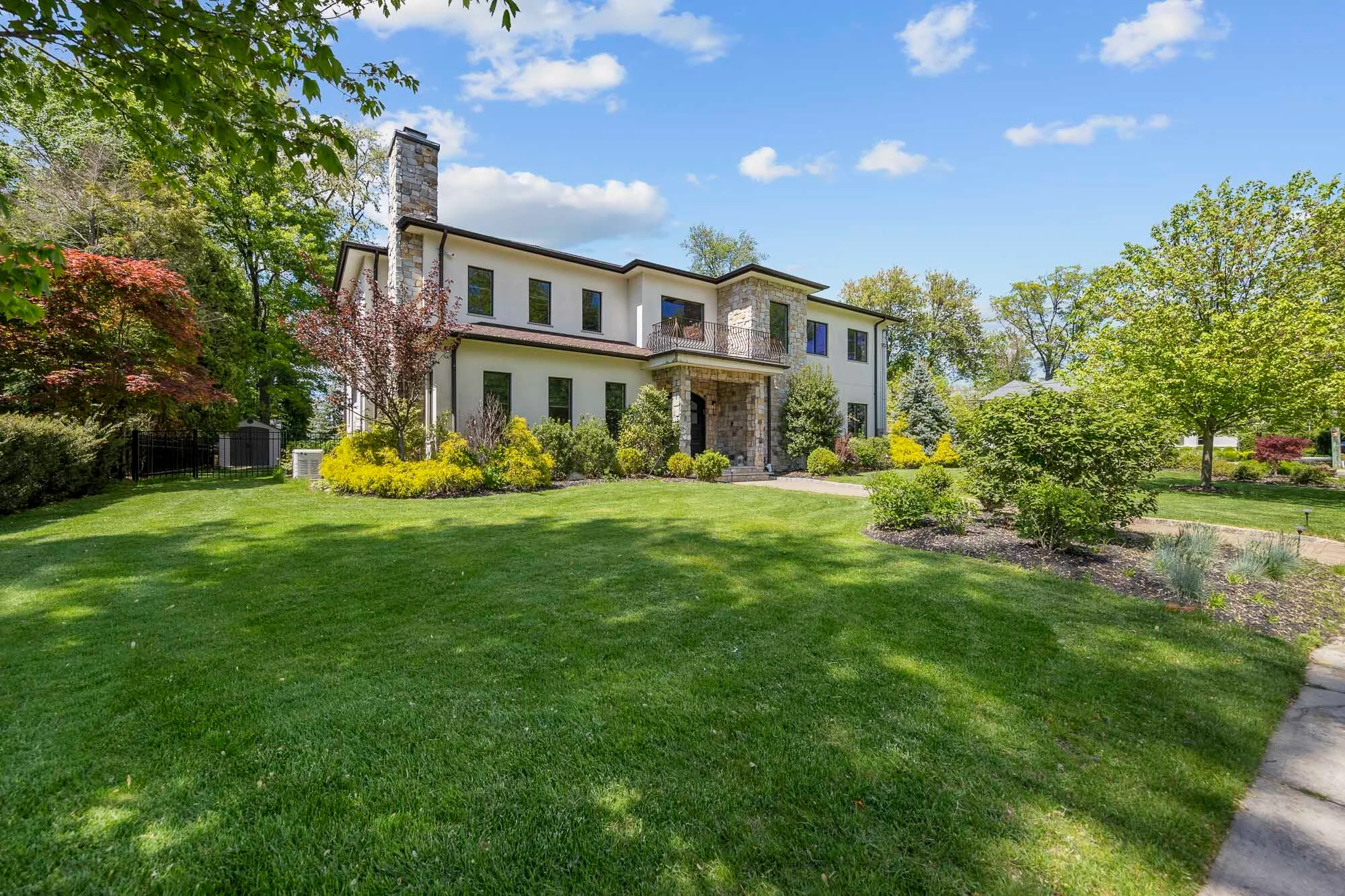 luxury custom home built by Gilan Developers in Closter Bergen County NJ